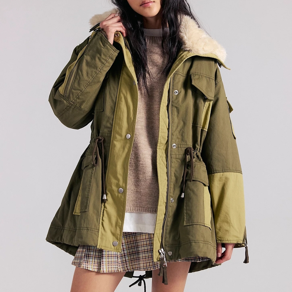 Free People We The Free Pieces Of Me Parka/Sage